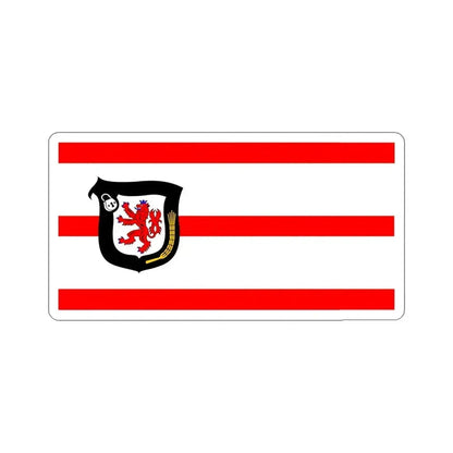 Flag of Mettmann Germany STICKER Vinyl Die-Cut Decal 4 Inch - The Sticker Space