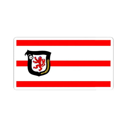 Flag of Mettmann Germany - STICKER Vinyl Kiss-Cut Decal 2 Inch White - The Sticker Space