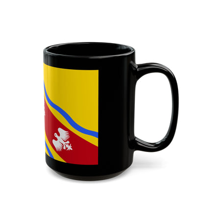 Flag of Meurthe et Moselle France - Black Coffee Mug-The Sticker Space