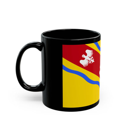 Flag of Meurthe et Moselle France - Black Coffee Mug-The Sticker Space