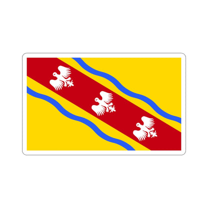 Flag of Meurthe et Moselle France STICKER Vinyl Die-Cut Decal-3 Inch-The Sticker Space