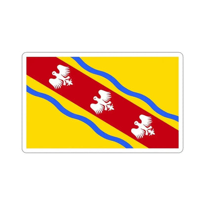 Flag of Meurthe et Moselle France STICKER Vinyl Die-Cut Decal 3 Inch - The Sticker Space