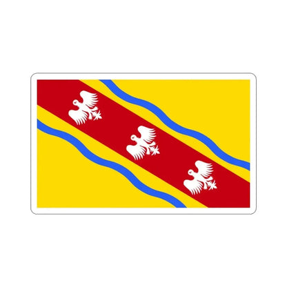 Flag of Meurthe et Moselle France STICKER Vinyl Die-Cut Decal - The Sticker Space