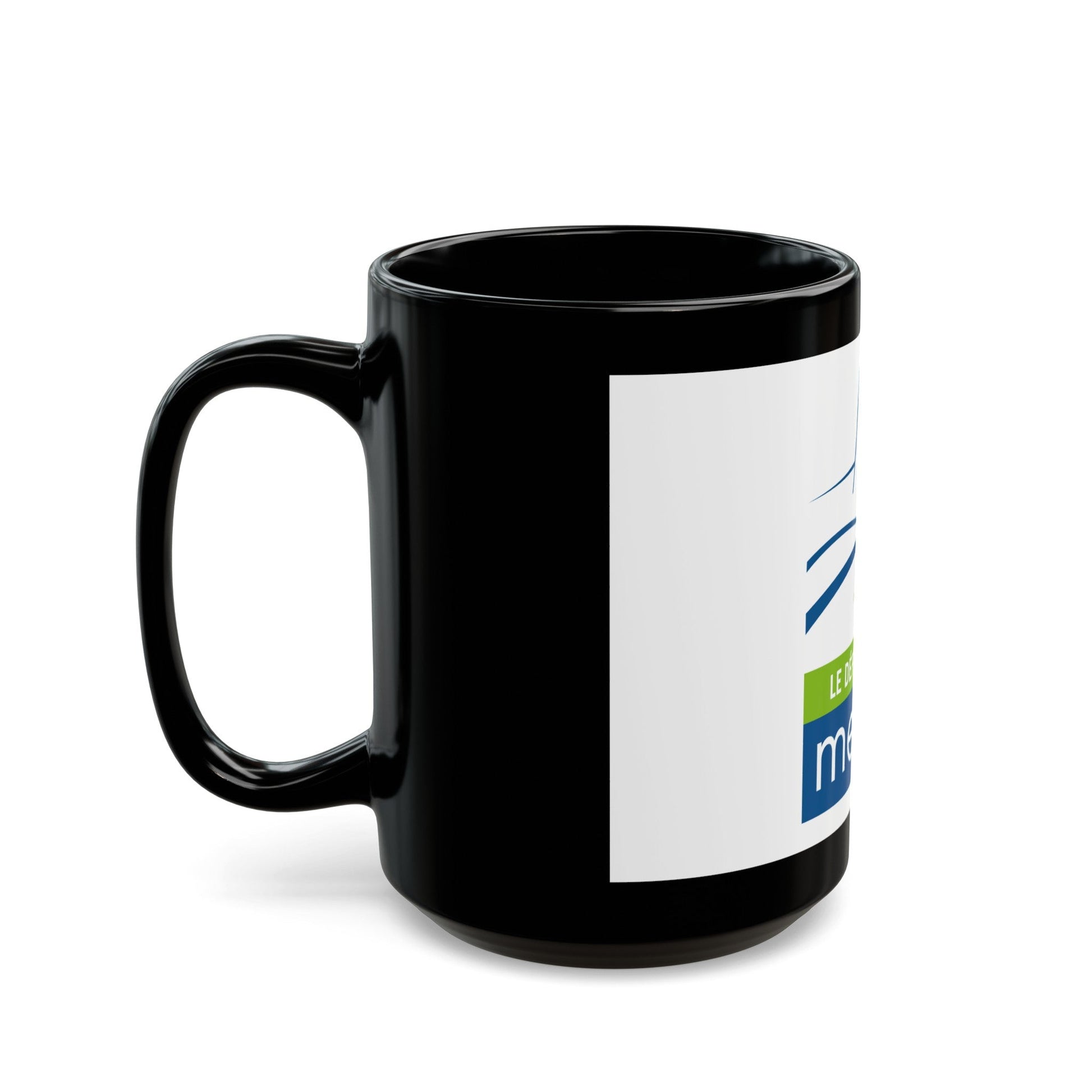 Flag of Meuse France - Black Coffee Mug-The Sticker Space