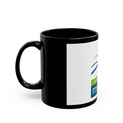 Flag of Meuse France - Black Coffee Mug-The Sticker Space