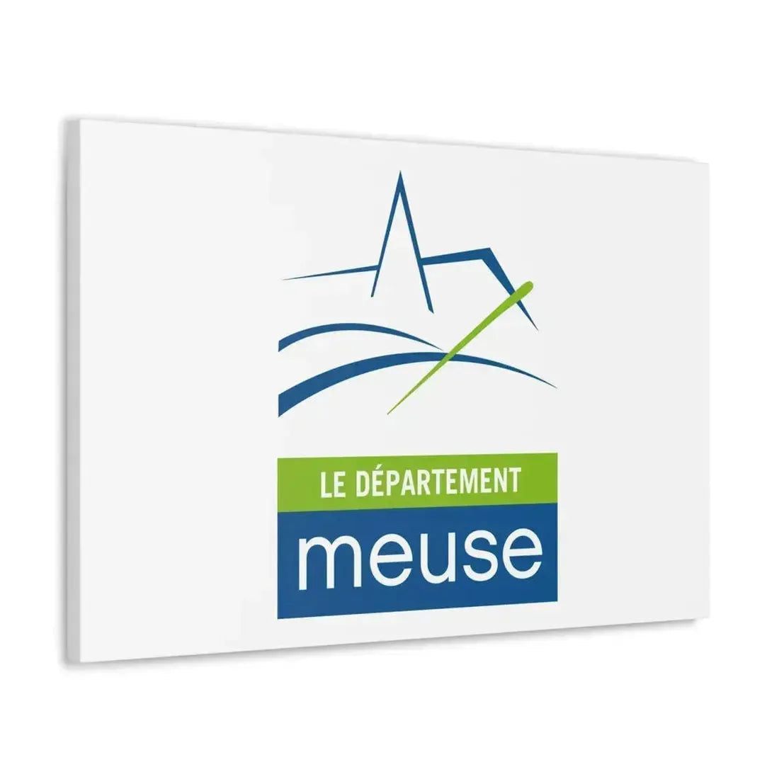 Flag of Meuse France - Canvas Wall Art - The Sticker Space