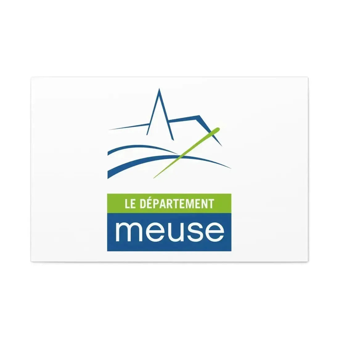 Flag of Meuse France - Canvas Wall Art - The Sticker Space