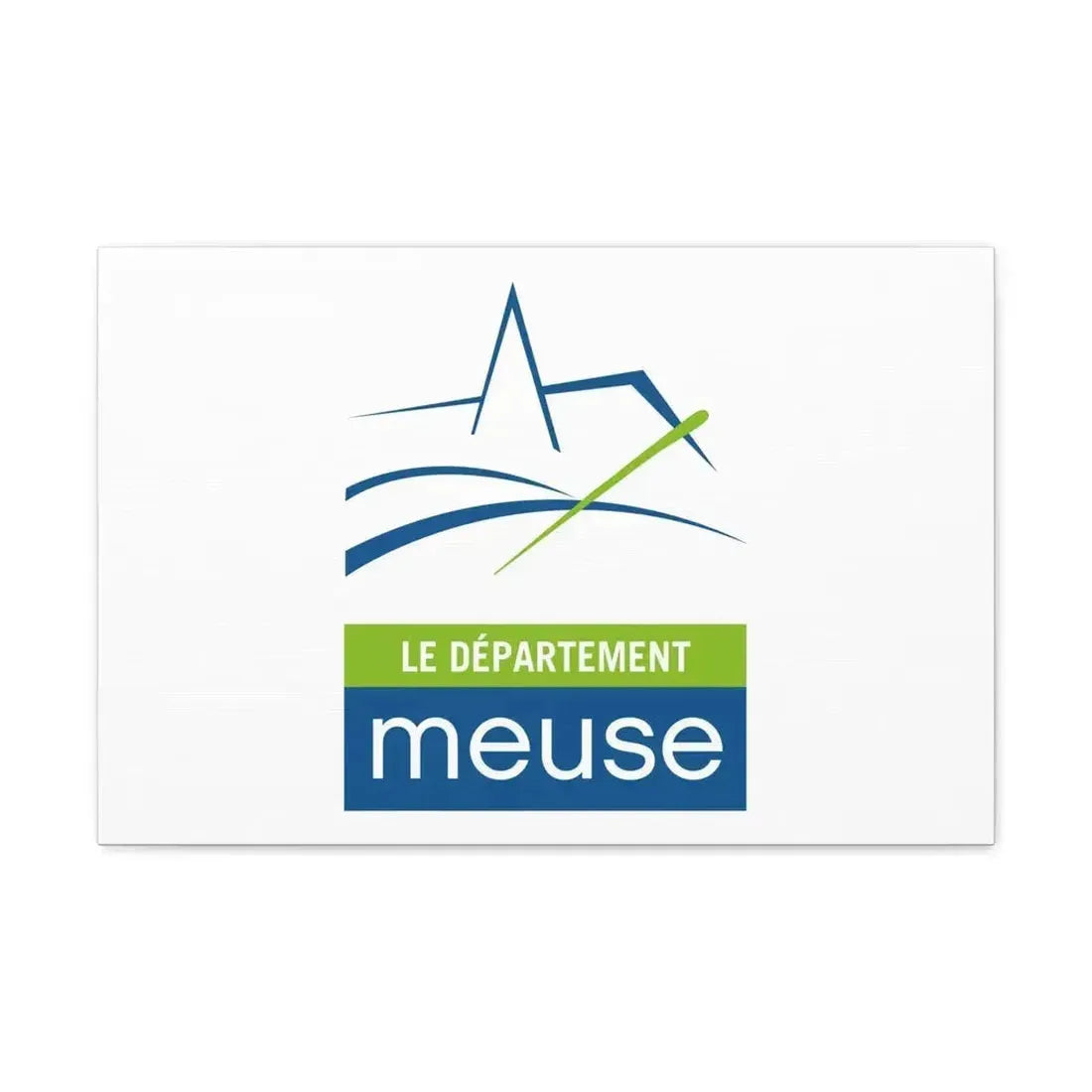Flag of Meuse France - Canvas Wall Art - The Sticker Space