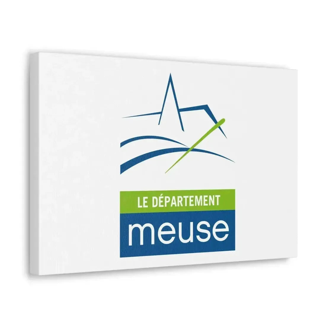 Flag of Meuse France - Canvas Wall Art - The Sticker Space