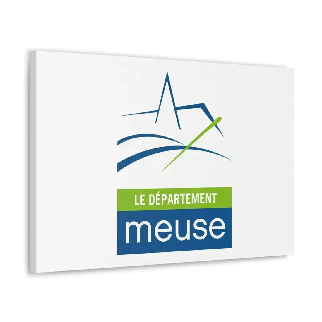 Flag of Meuse France - Canvas Wall Art - The Sticker Space