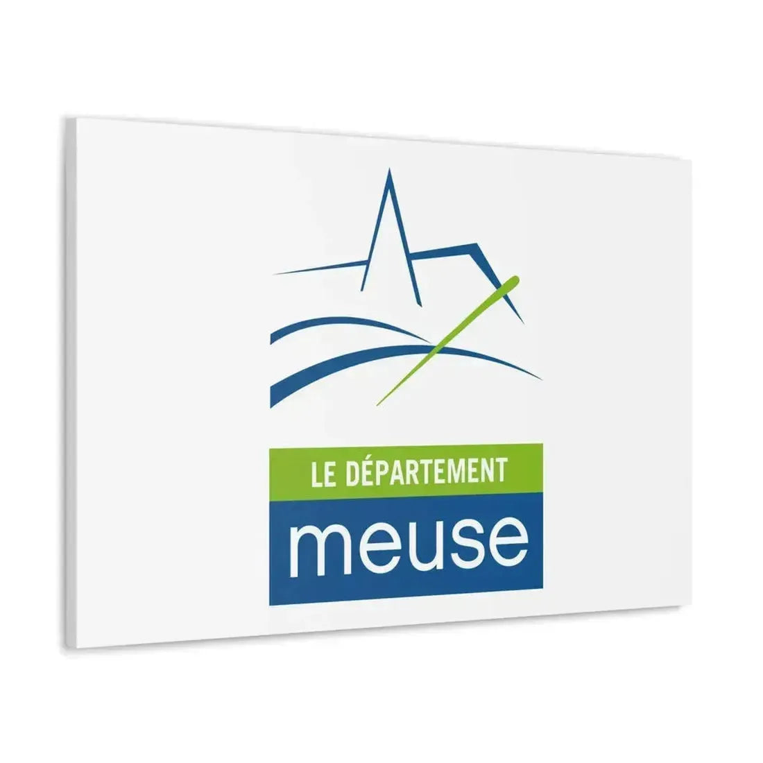 Flag of Meuse France - Canvas Wall Art - The Sticker Space