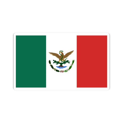 Flag of Mexico 1893-1916 (Mexico) STICKER Vinyl Kiss-Cut Decal 3 Inch White - The Sticker Space