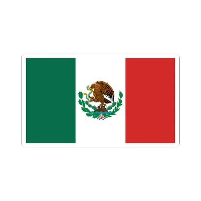 Flag of Mexico 1916-1934 (Mexico) STICKER Vinyl Kiss-Cut Decal 2 Inch White - The Sticker Space