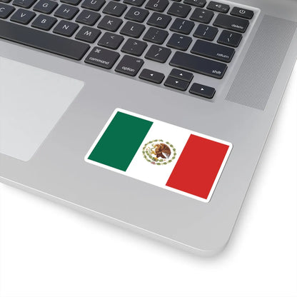 Flag of Mexico 1934-1968 (Mexico) STICKER Vinyl Kiss-Cut Decal - The Sticker Space