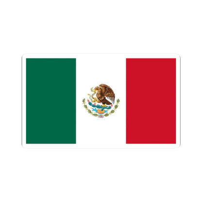 Flag of Mexico (Mexico) STICKER Vinyl Kiss-Cut Decal 2 Inch White - The Sticker Space