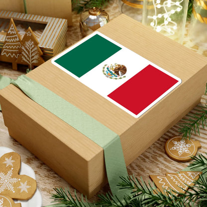 Flag of Mexico (Mexico) STICKER Vinyl Kiss-Cut Decal - The Sticker Space