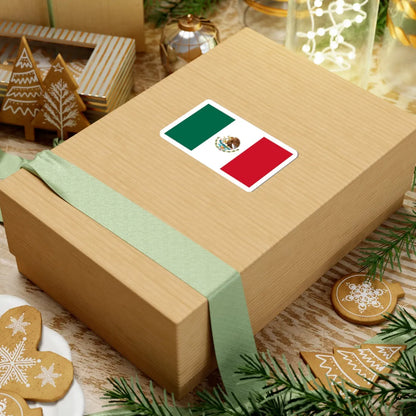 Flag of Mexico (Mexico) STICKER Vinyl Kiss-Cut Decal - The Sticker Space