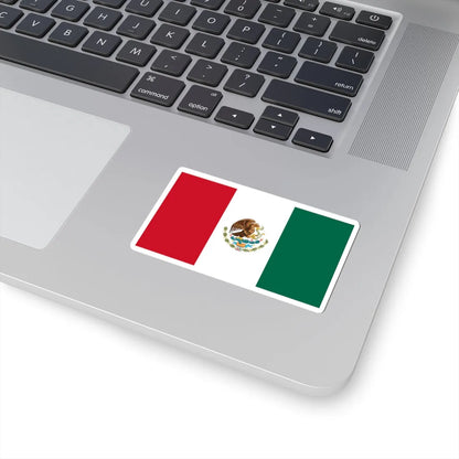 Flag of Mexico reverse (Mexico) STICKER Vinyl Kiss-Cut Decal - The Sticker Space