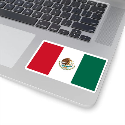 Flag of Mexico reverse (Mexico) STICKER Vinyl Kiss-Cut Decal - The Sticker Space