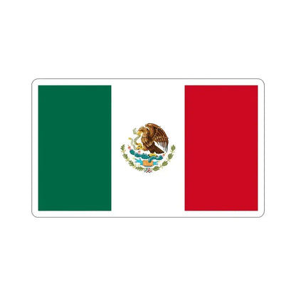 Flag of Mexico STICKER Vinyl Die-Cut Decal 5 Inch - The Sticker Space