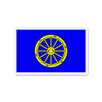 Flag of Mġarr 1993 to 2000 Malta - Die-Cut Magnet-2" x 2"-The Sticker Space