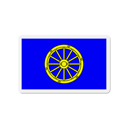 Flag of Mġarr 1993 to 2000 Malta - Die-Cut Magnet-3" x 3"-The Sticker Space