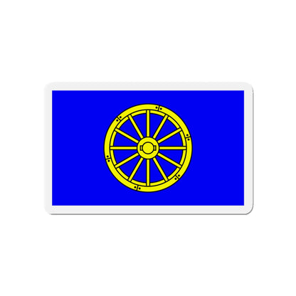 Flag of Mġarr 1993 to 2000 Malta - Die-Cut Magnet-4" x 4"-The Sticker Space