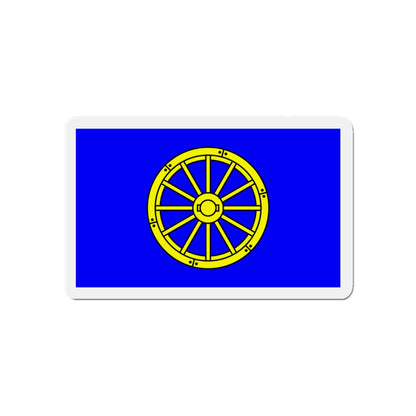 Flag of Mġarr 1993 to 2000 Malta - Die-Cut Magnet-5" x 5"-The Sticker Space