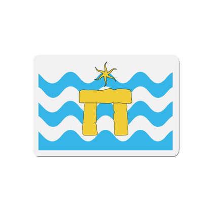 Flag of Mġarr Malta - Die-Cut Magnet-5" x 5"-The Sticker Space