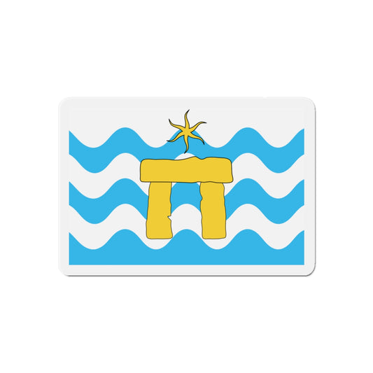 Flag of Mġarr Malta - Die-Cut Magnet-6 × 6"-The Sticker Space