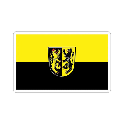 Flag of Mühldorf Germany STICKER Vinyl Die-Cut Decal 6 Inch - The Sticker Space