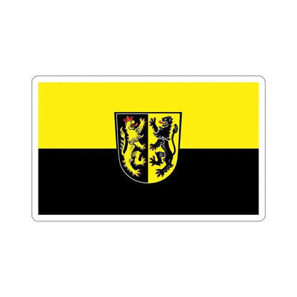 Flag of Mühldorf Germany STICKER Vinyl Die-Cut Decal - The Sticker Space