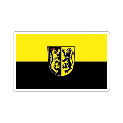 Flag of Mühldorf Germany STICKER Vinyl Die-Cut Decal - The Sticker Space