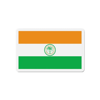 Flag of Miami Florida - Refrigerator Magnet 6 Inch - The Sticker Space