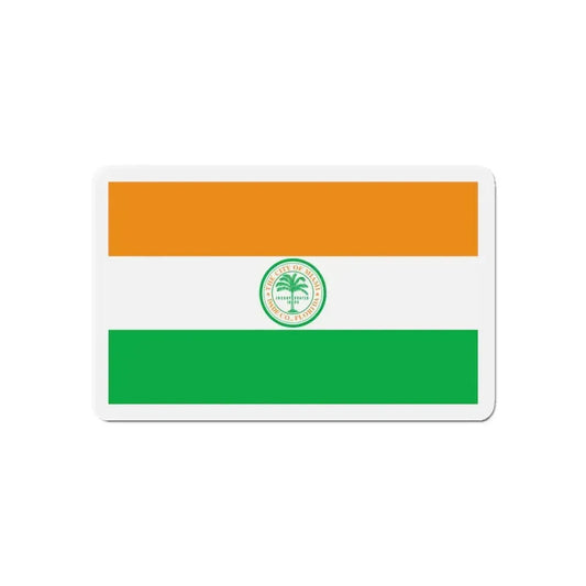 Flag of Miami Florida - Refrigerator Magnet 6 Inch - The Sticker Space