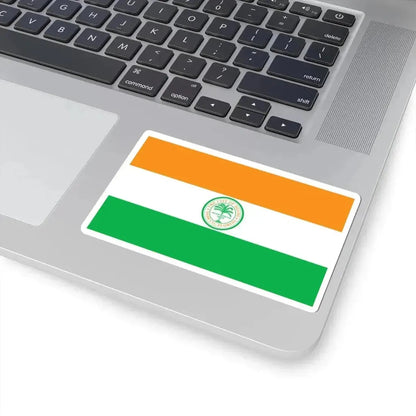 Flag of Miami Florida (United States) STICKER Vinyl Kiss-Cut Decal - The Sticker Space