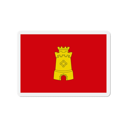 Flag of Middelburg the capital of the province of Zeeland Netherlands - Die-Cut Magnet-2" x 2"-The Sticker Space