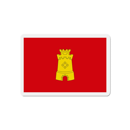 Flag of Middelburg the capital of the province of Zeeland Netherlands - Die-Cut Magnet-5" x 5"-The Sticker Space