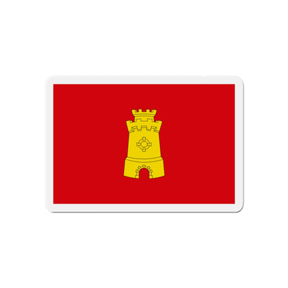 Flag of Middelburg the capital of the province of Zeeland Netherlands - Die-Cut Magnet-6 × 6"-The Sticker Space