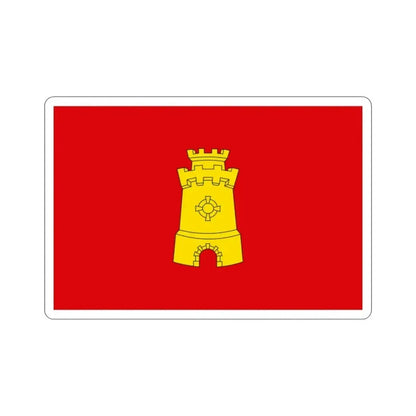 Flag of Middelburg the capital of the province of Zeeland Netherlands STICKER Vinyl Die-Cut Decal 2 Inch - The Sticker Space