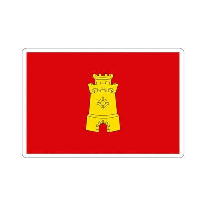 Flag of Middelburg the capital of the province of Zeeland Netherlands STICKER Vinyl Die-Cut Decal 3 Inch - The Sticker Space