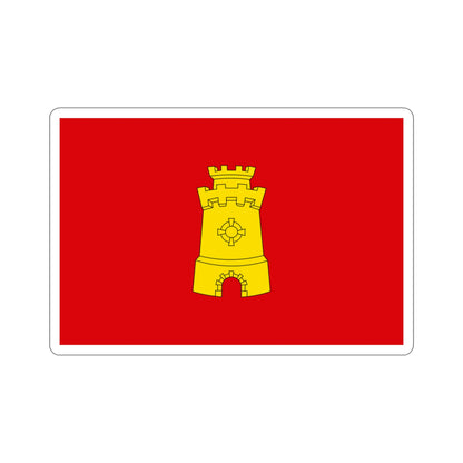 Flag of Middelburg the capital of the province of Zeeland Netherlands STICKER Vinyl Die-Cut Decal-3 Inch-The Sticker Space