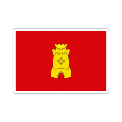 Flag of Middelburg the capital of the province of Zeeland Netherlands STICKER Vinyl Die-Cut Decal-4 Inch-The Sticker Space