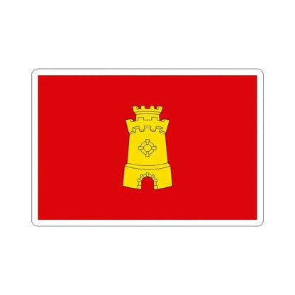 Flag of Middelburg the capital of the province of Zeeland Netherlands STICKER Vinyl Die-Cut Decal 5 Inch - The Sticker Space