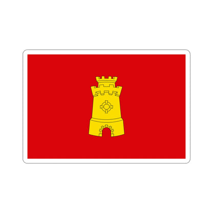 Flag of Middelburg the capital of the province of Zeeland Netherlands STICKER Vinyl Die-Cut Decal-5 Inch-The Sticker Space