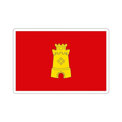 Flag of Middelburg the capital of the province of Zeeland Netherlands STICKER Vinyl Die-Cut Decal 6 Inch - The Sticker Space