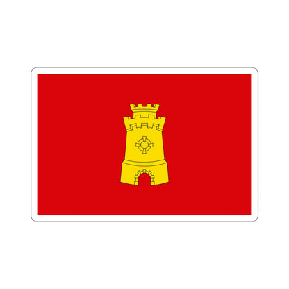 Flag of Middelburg the capital of the province of Zeeland Netherlands STICKER Vinyl Die-Cut Decal-6 Inch-The Sticker Space