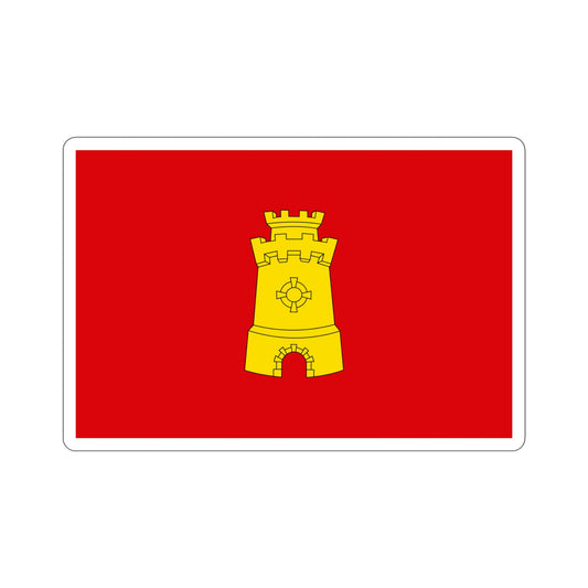 Flag of Middelburg the capital of the province of Zeeland Netherlands STICKER Vinyl Die-Cut Decal-6 Inch-The Sticker Space