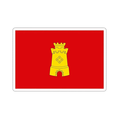 Flag of Middelburg the capital of the province of Zeeland Netherlands STICKER Vinyl Die-Cut Decal - The Sticker Space