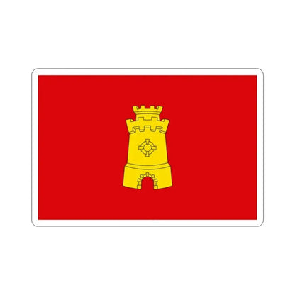 Flag of Middelburg the capital of the province of Zeeland Netherlands STICKER Vinyl Die-Cut Decal - The Sticker Space